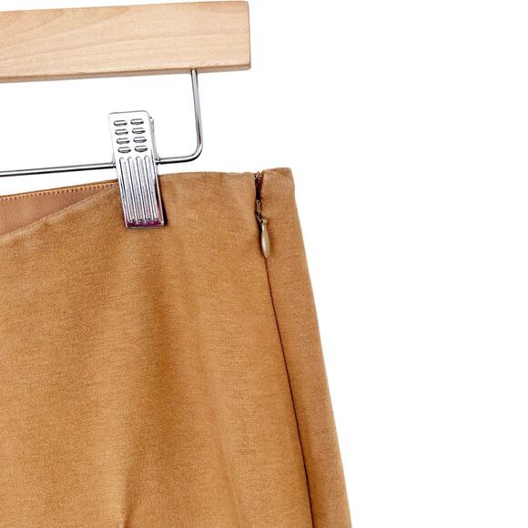 Everlane Tan The Dream Kick Flare Pull On Pants Sz L - Picture 2 of 6